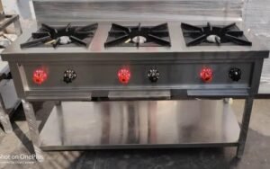 Three Burner Gas Range