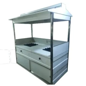 Two Burner Gas Range With Hut