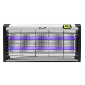 iBELL M23IK Insect Killer Machine, 6W Bug Zapper for Home, Restaurants & Offices, Fly Catcher Insect Control (Silver)