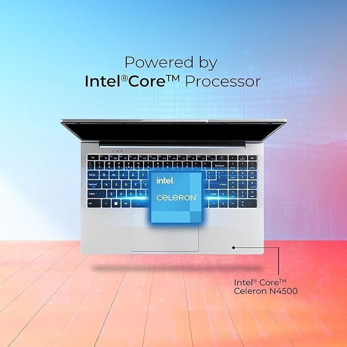 Acer Aspire 3 Laptop Intel Core Celeron N4500 Processor Laptop (8 GB LPDDR4X SDRAM/512 GB SSD/Win11 Home/38 WHR/HD Webcam) A325-45 with 39.63 cm (15.6") HD Display, Pure Silver, 1.5 KG - Image 4